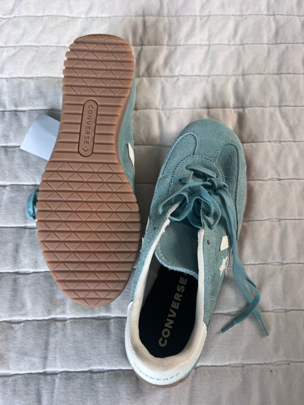 CONVERSE Run Star Trainer Womens Mint Sneakers. NWT Size 9 / EU 40.5 - Picture 6 of 9
